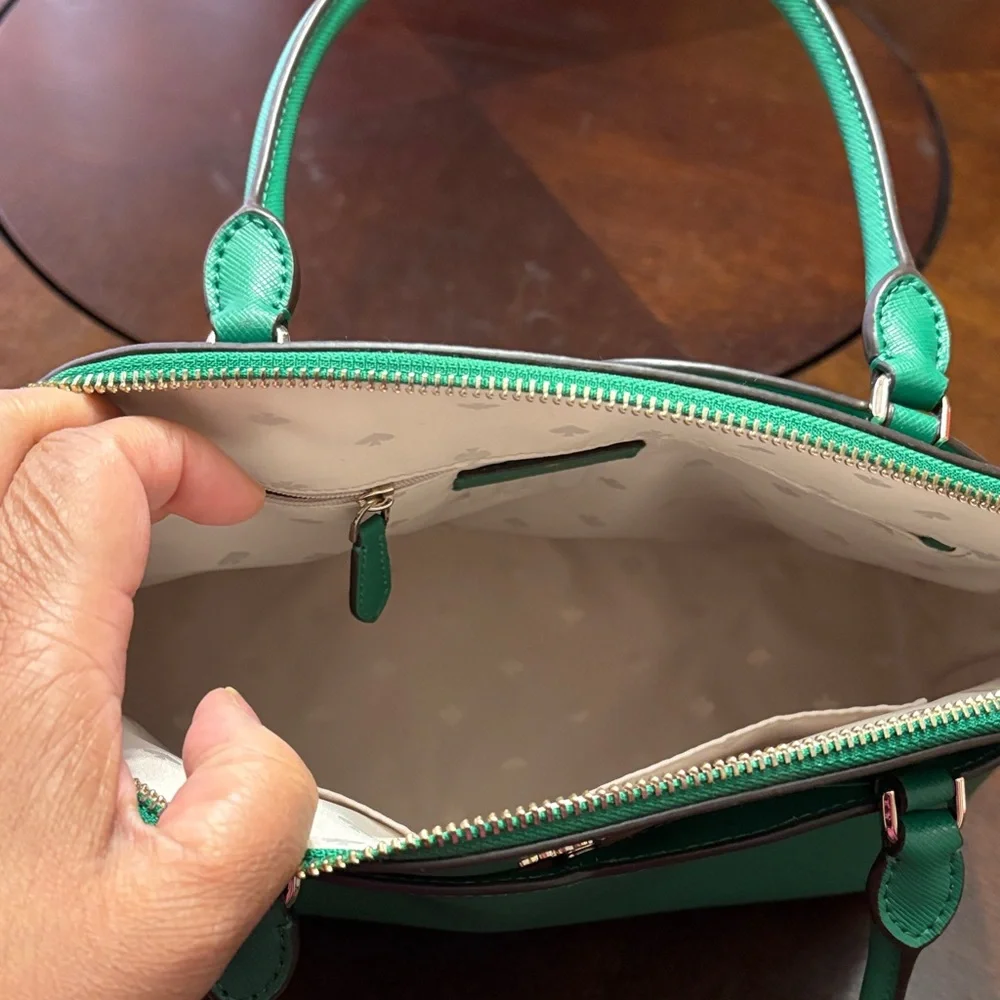 Kate Spade Emerald Green Satchel - Picture 6 of 6